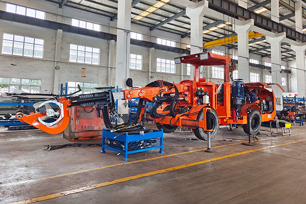 矿山锚杆台车维修再制造案例